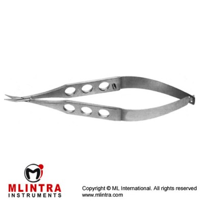McPherson-Westcott Stitch Scissor Curved - Very Sharp Pointed Tips - Small Blades Stainless Steel, 11 cm - 4 1/2"